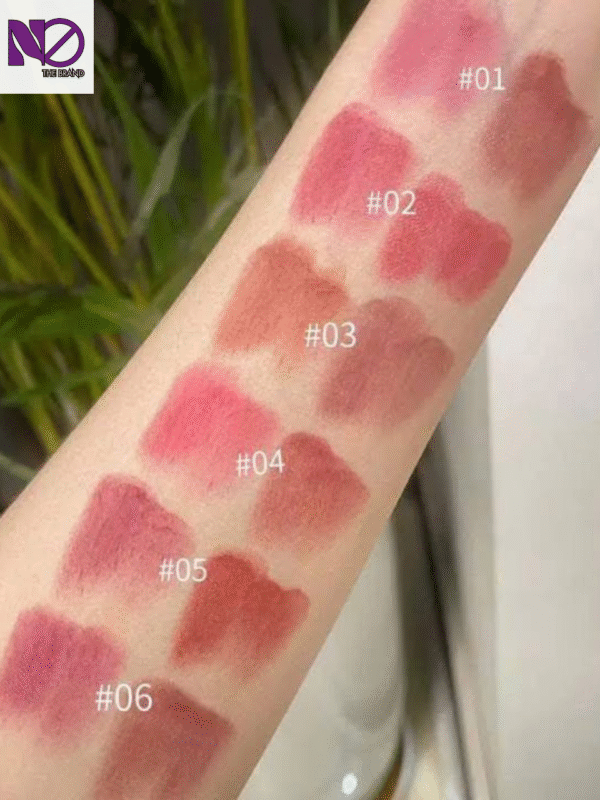 HERORANGE 6 Color Matte Lipstick Lip Gloss Matte Lipstick Durable Waterproof to Create Beautiful Lip Makeup - Image 2